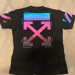 Main Label Off-White Men's Black Short Sleeve Shirt Size Large